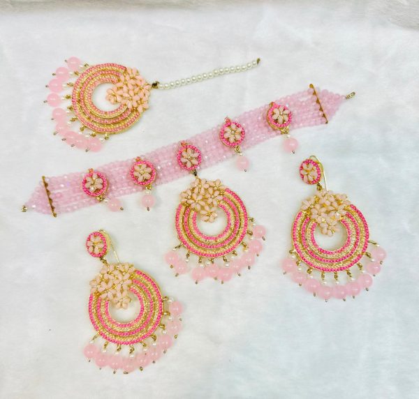 New design Choker and earrings with bindiya - Image 3