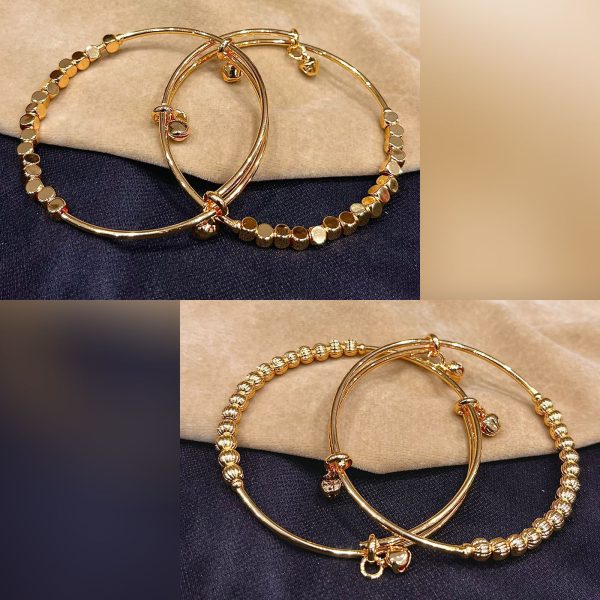 Elegance in Every Touch: Premium Quality China Gold Bangles - Image 2